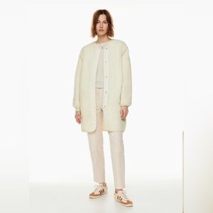 Wilfred Free Sherpa Long Liner Jacket, Size: M, NEVER WORN